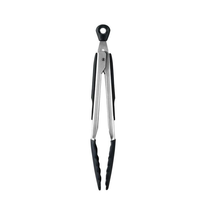 9" Tongs With Silicone Heads L6