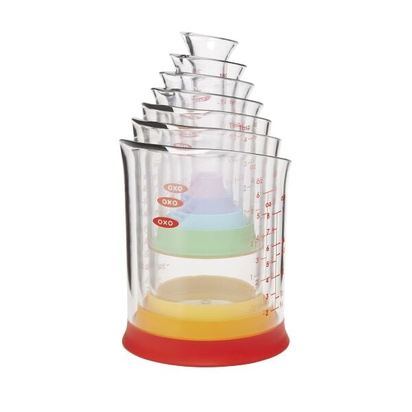 7 Piece Liquid Measuring Beaker Set T8