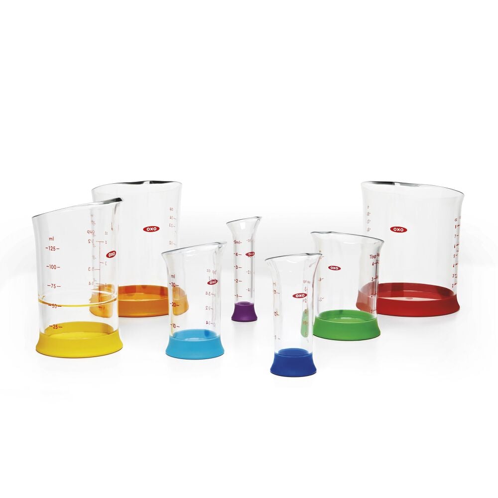 7 Piece Liquid Measuring Beaker Set T8