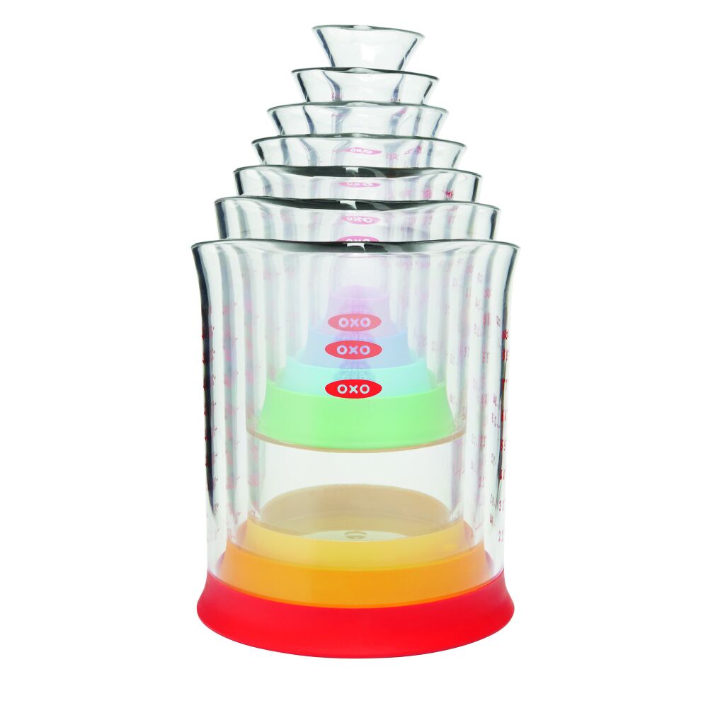 7 Piece Liquid Measuring Beaker Set T8