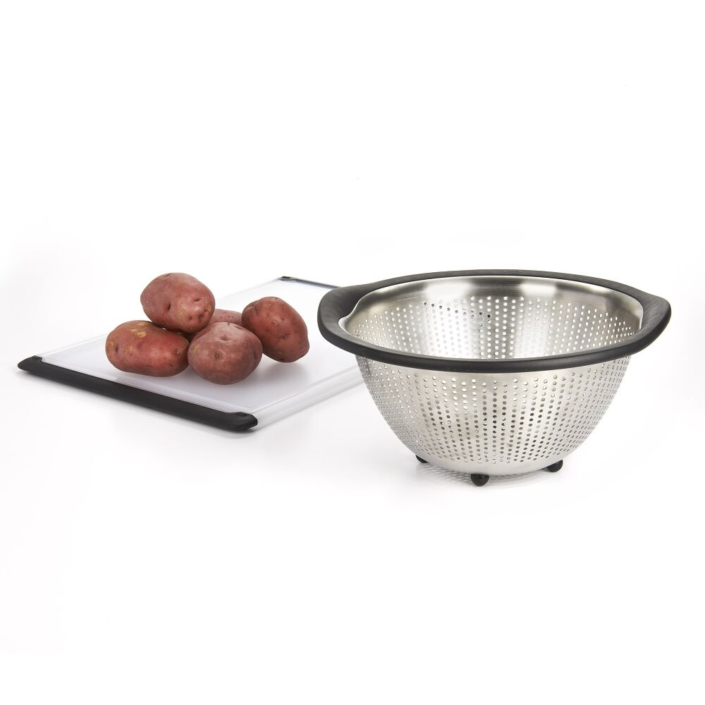 5 Quart Stainless Steel Colander P8