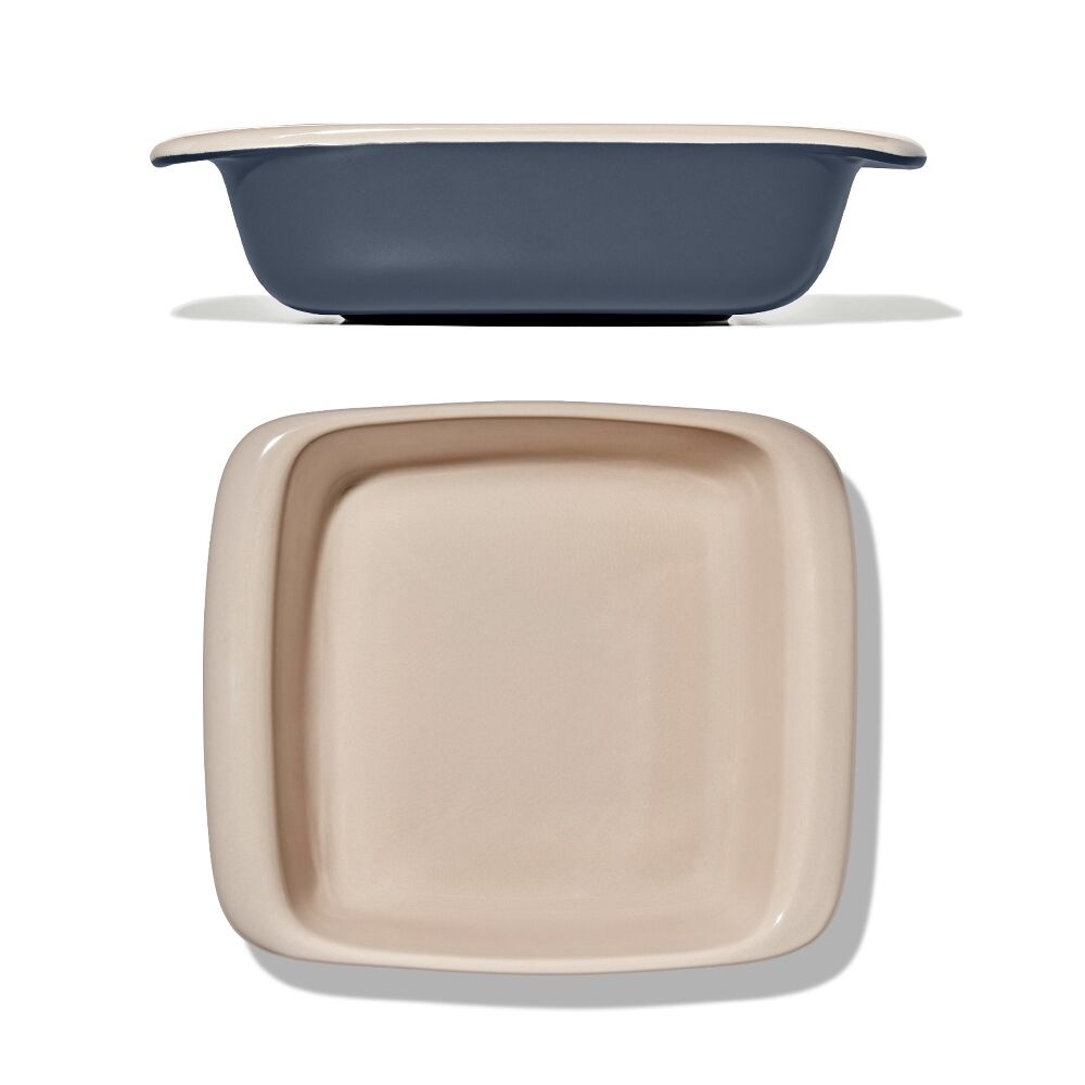 2 Qt Square Stoneware Baking Dish K1