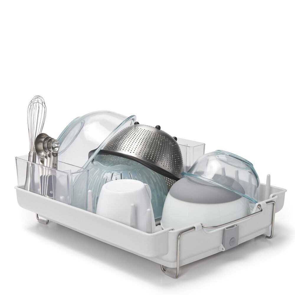 OXO Good Grips Foldaway Dish Rack O1