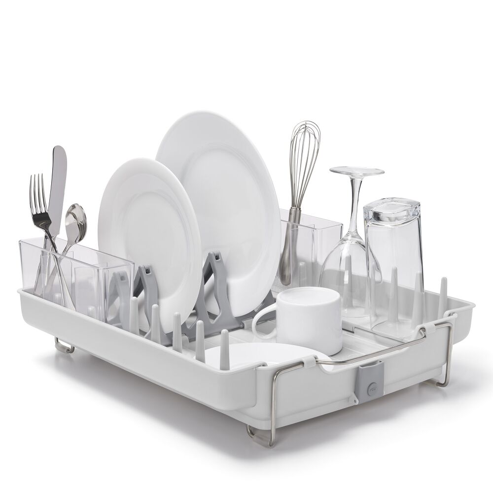 OXO Good Grips Foldaway Dish Rack O1