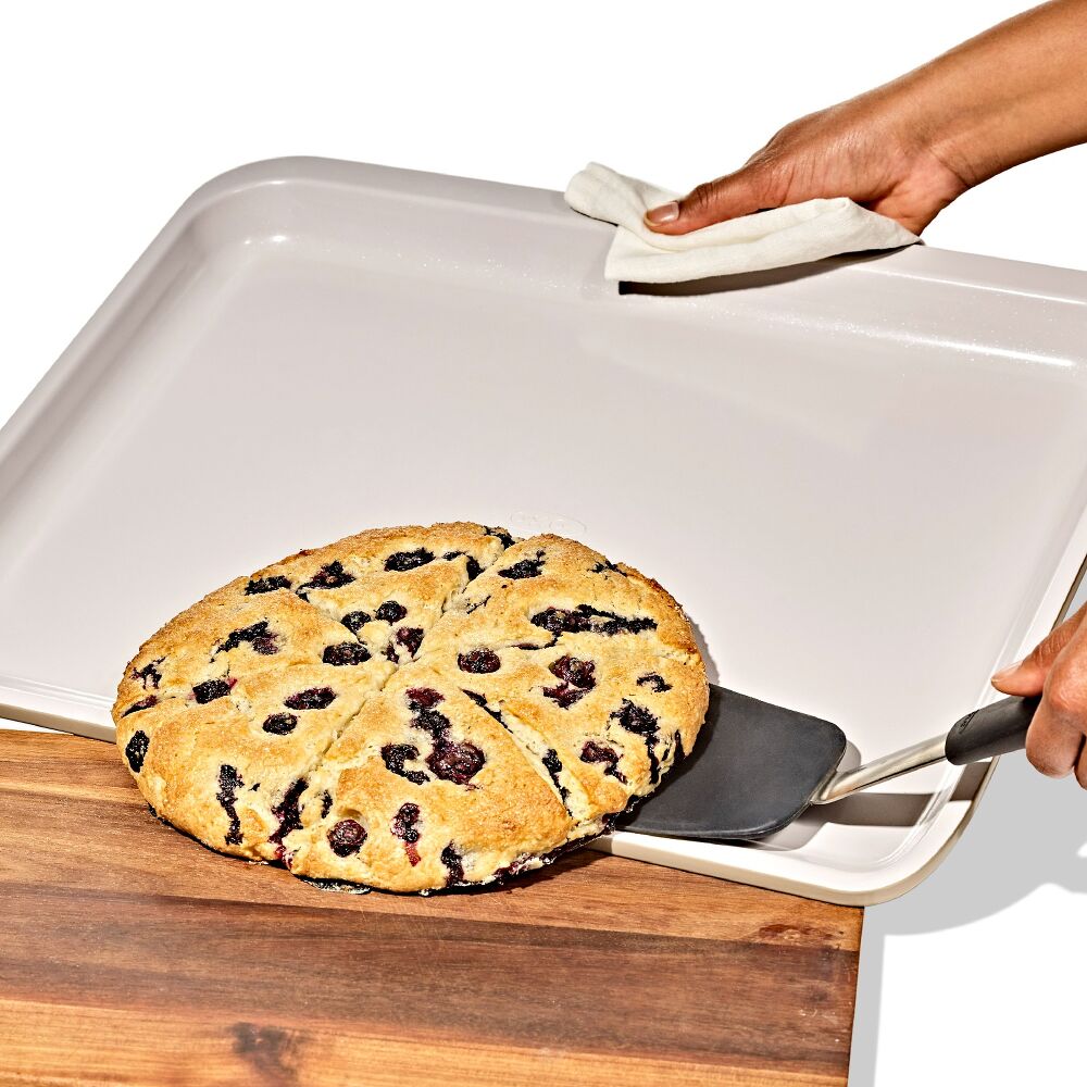 Non-Stick Pro Ceramic Coated Metal Bakeware Cookie Sheet – Biscuit L4