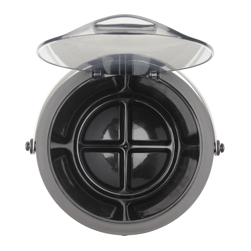 Steel Ice Bucket & Tong Set C8