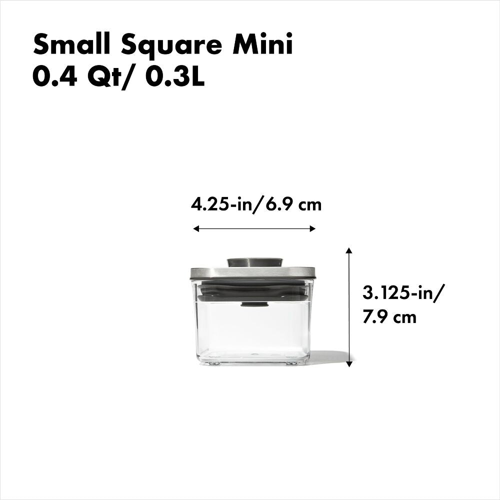 POP Container - Small Square Mini (0.4 Qt.) X9