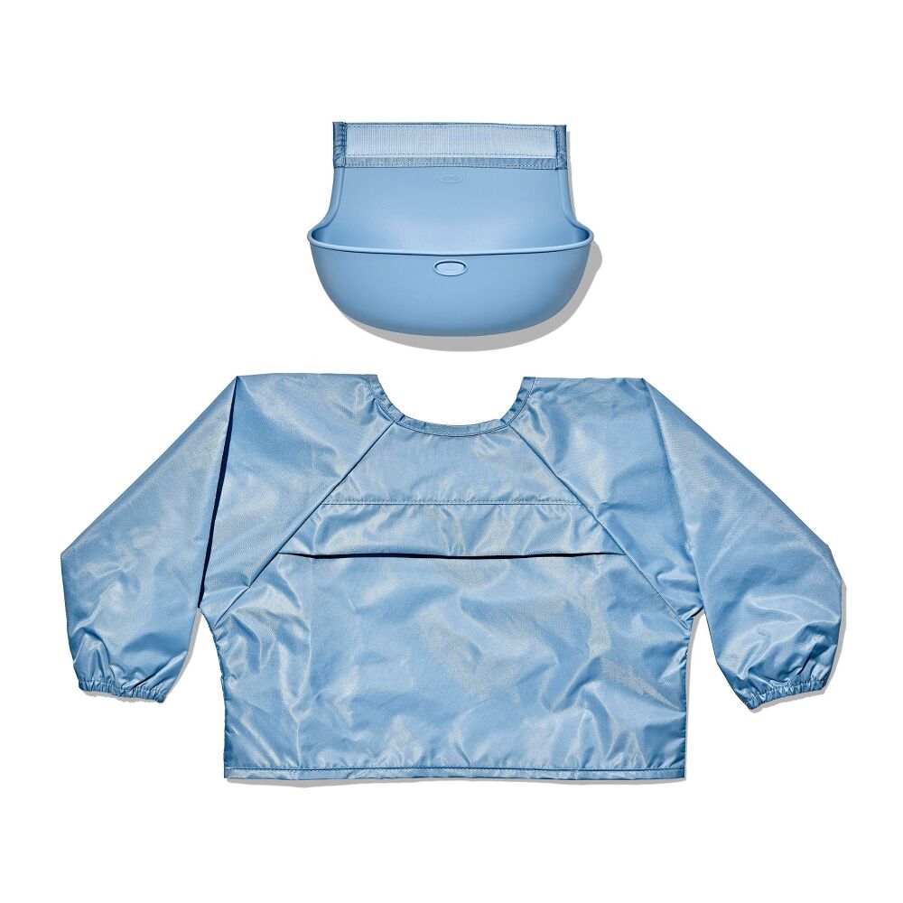 Sleeved Roll-Up Bib - Dusk F4