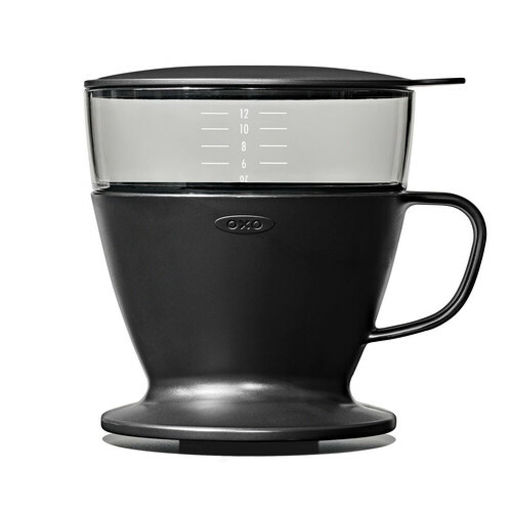 Pour Over Coffee Maker with Water Tank - Matte Black O4
