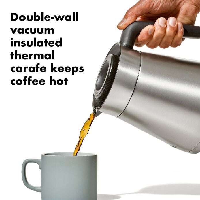 12-Cup Coffee Maker with Podless Single-Serve Function E6