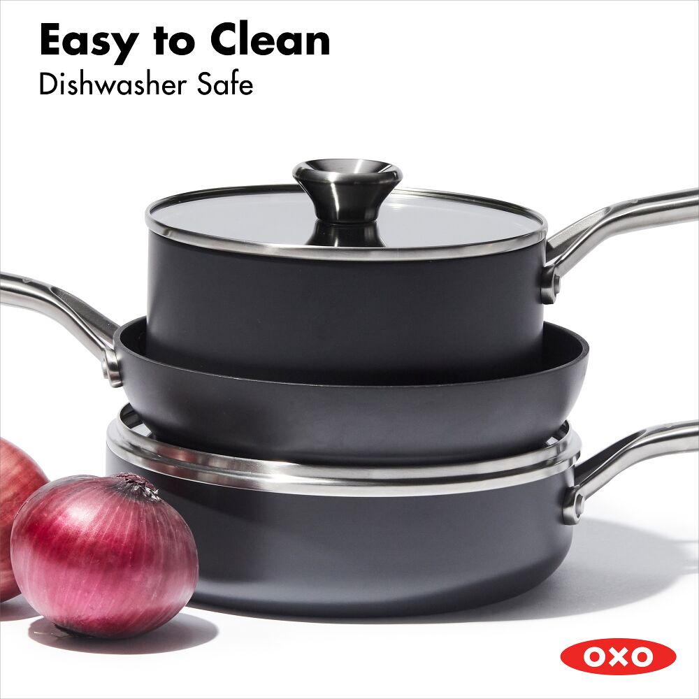 OXO Ceramic Professional Non-Stick 5-Piece Cookware Set L3