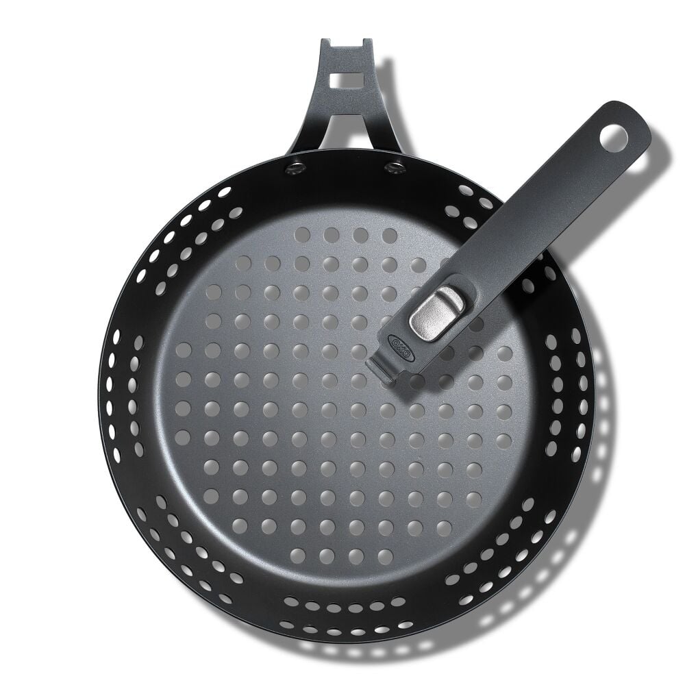 Outdoor 10" Perforated Carbon Steel Pan E1