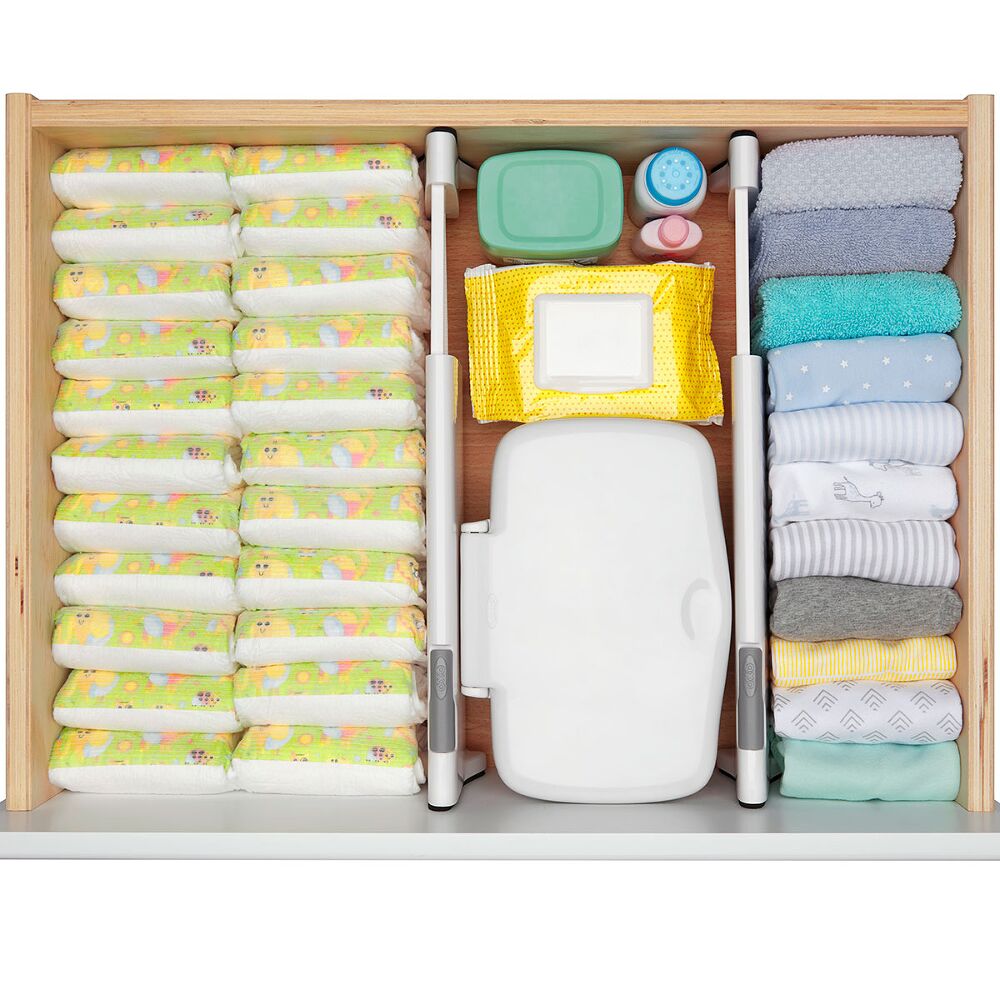 OXO TOT Expandable Dresser Drawer Divider - 4 Pack E8