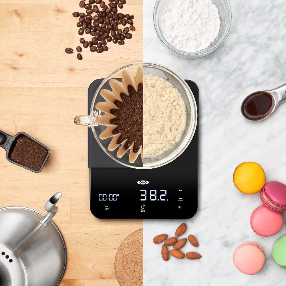 OXO Good Grips 6-lb Precision Scale With Timer H9