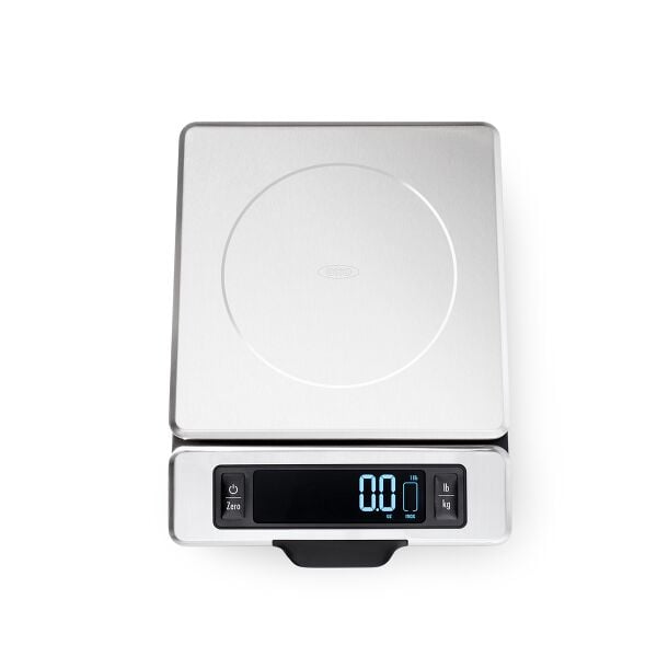 11 lb Stainless Steel Food Scale with Pull out Display H4