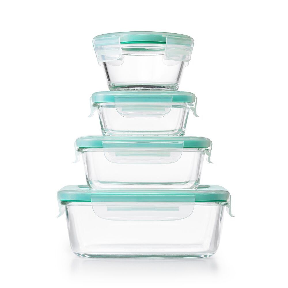 OXO Good Grips 12 Piece Smart Seal Glass Container Set I2