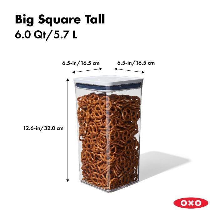 POP Container - Big Square Tall (6.0 Qt.) Z3