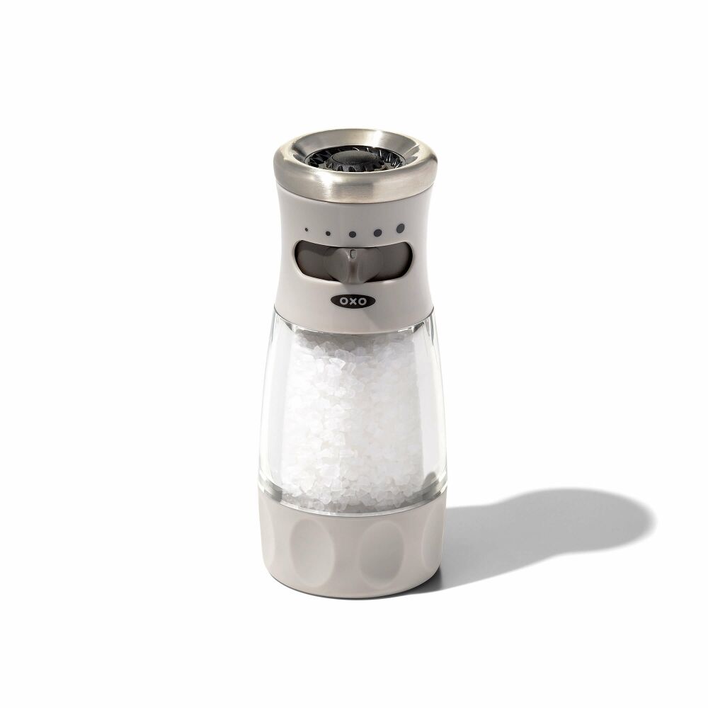 Contoured Mess-Free Salt Grinder K0