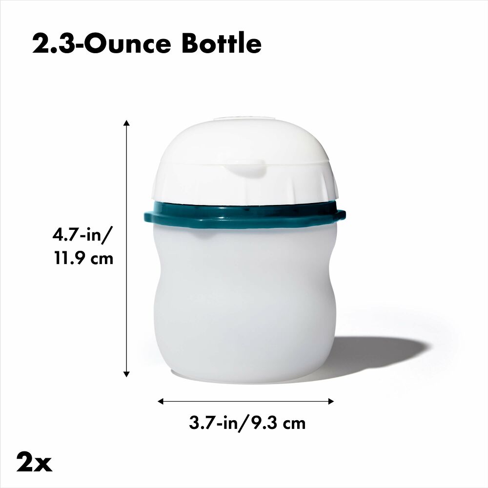 Prep & Go Silicone Squeeze Bottle - 2 Pack N4