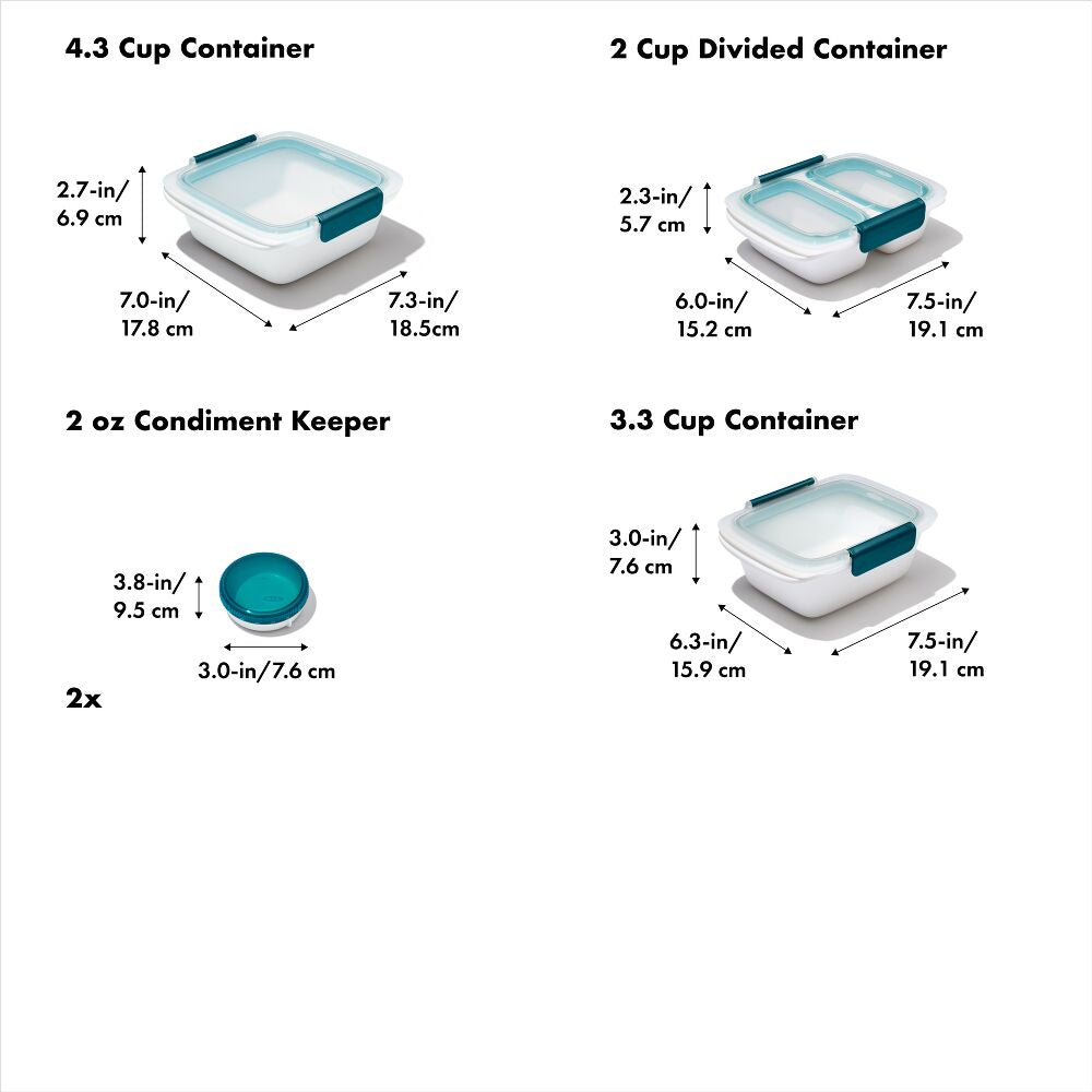 Prep & Go 10-Piece Container Set B7