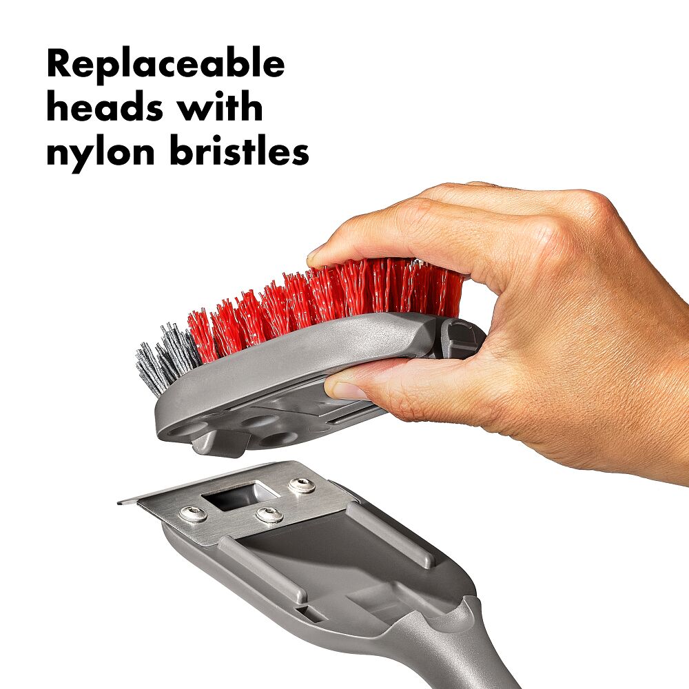 OXO Good Grips Nylon Grill Brush for Cold Cleaning Y4