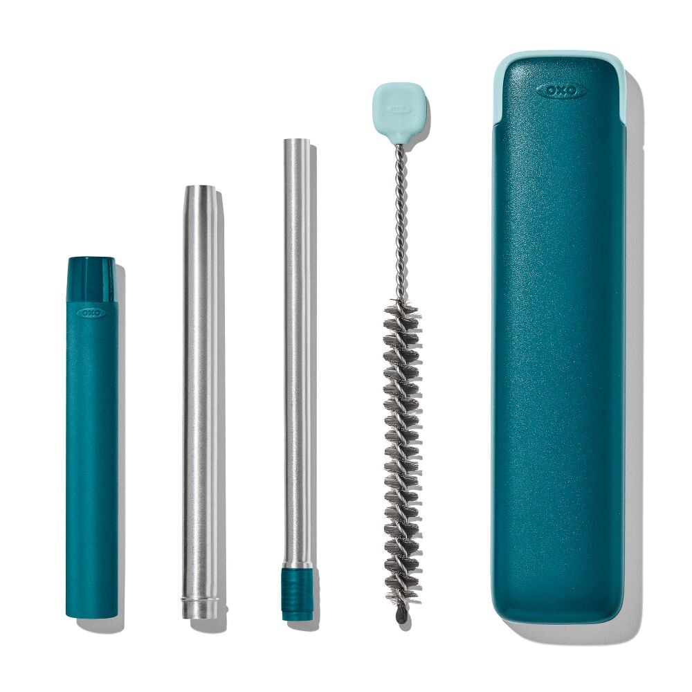 Collapsible Straw With Case F1