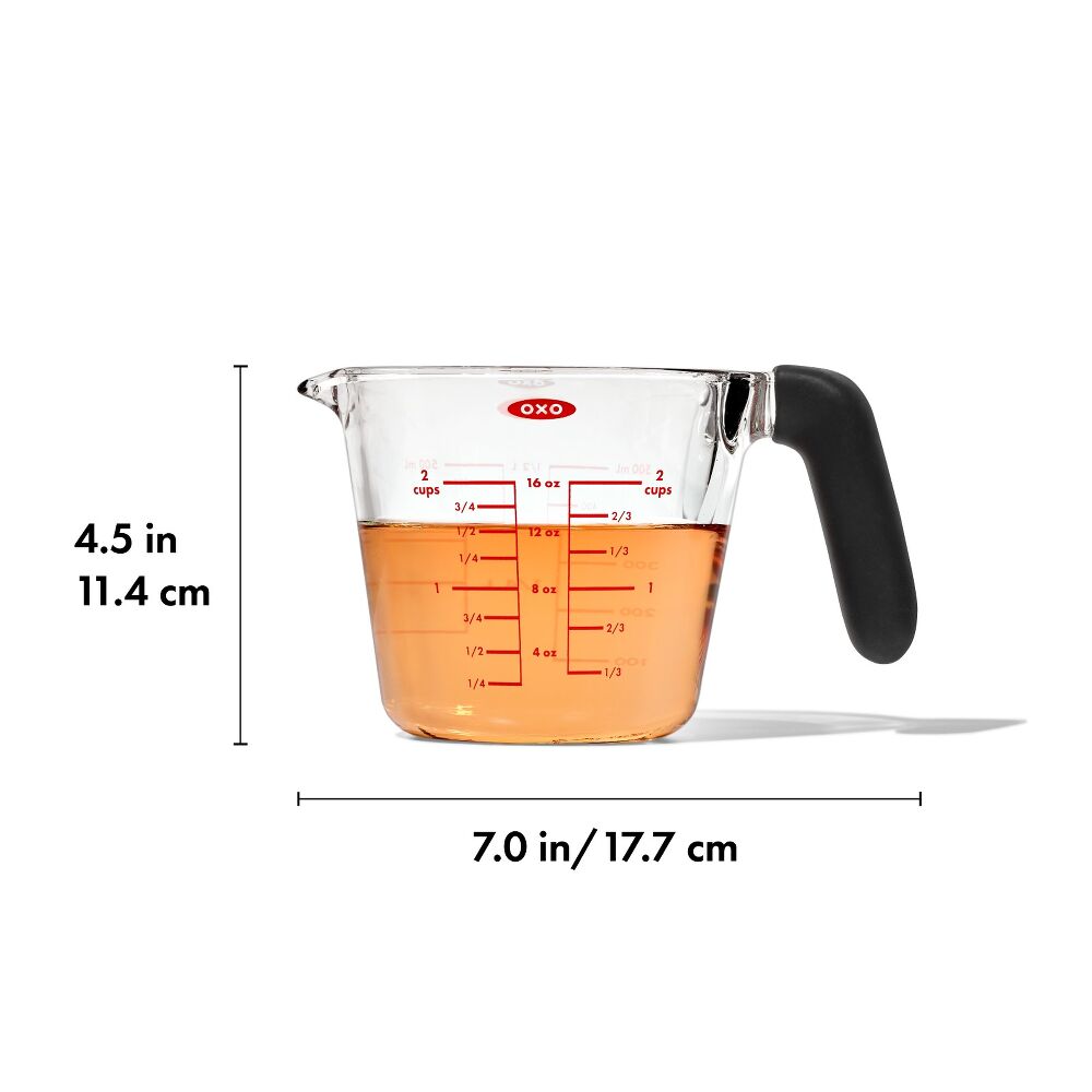 2 Cup Glass Measuring Cup K4