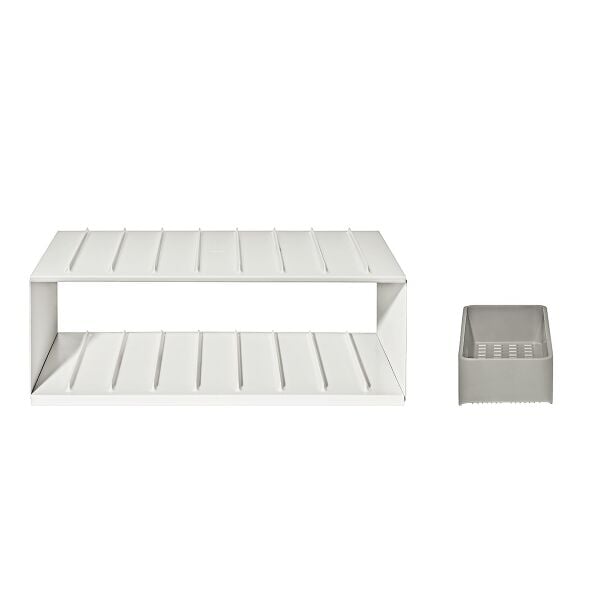 Water Bottle Organizer with Accessory Bin S0