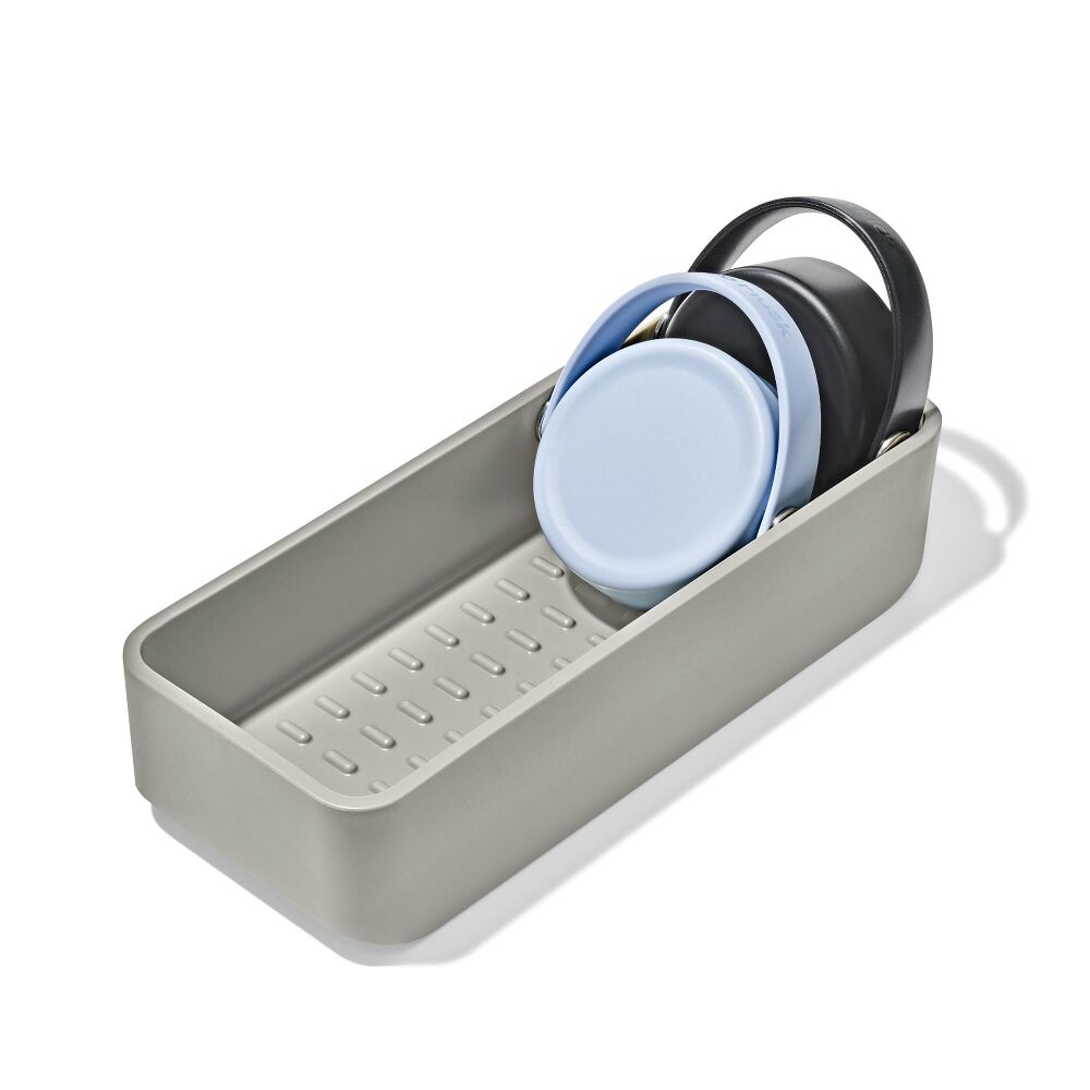 Water Bottle Organizer with Accessory Bin S0
