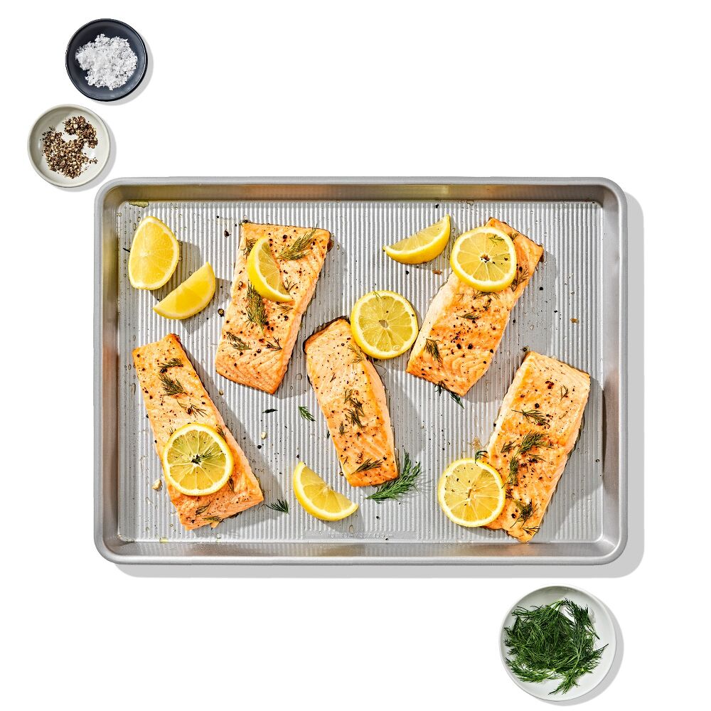 Non-Stick Pro Clear Coated Half Sheet Pan Z5