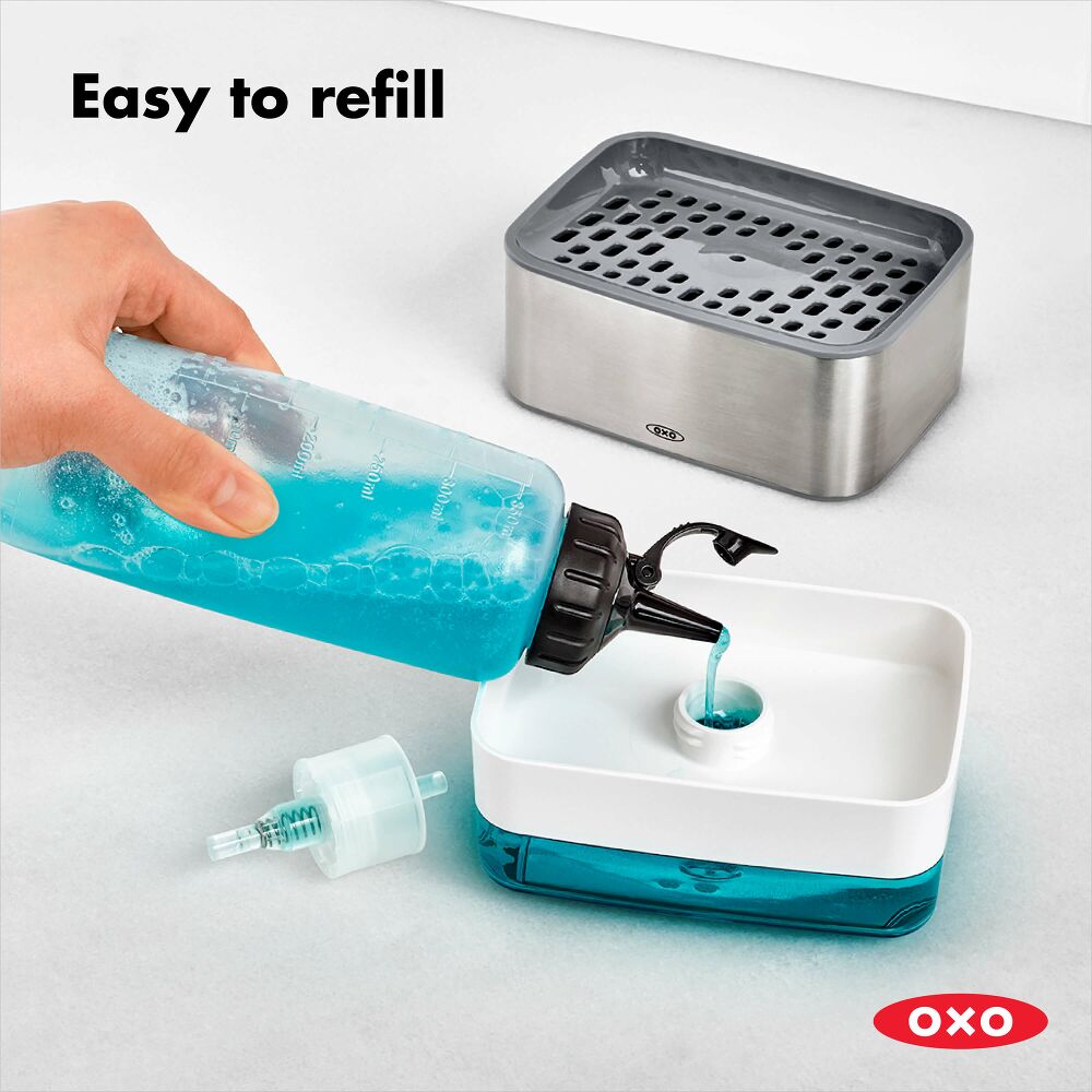 Soap Dispensing Sponge Holder N8