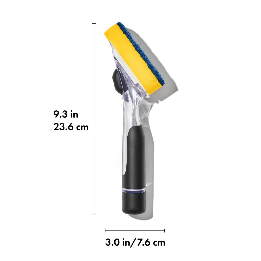 Soap Dispensing Dish Scrub T2