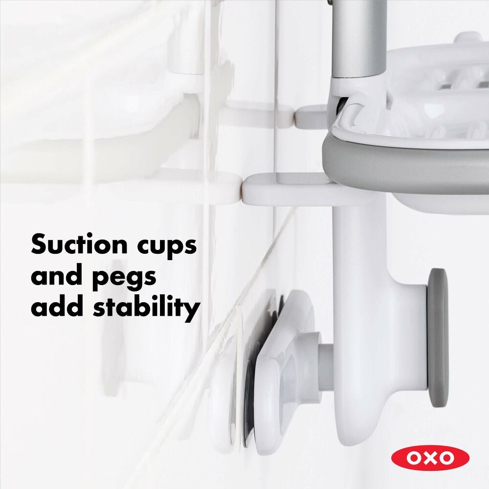 Aluminum 3-Tier Shower Caddy P9