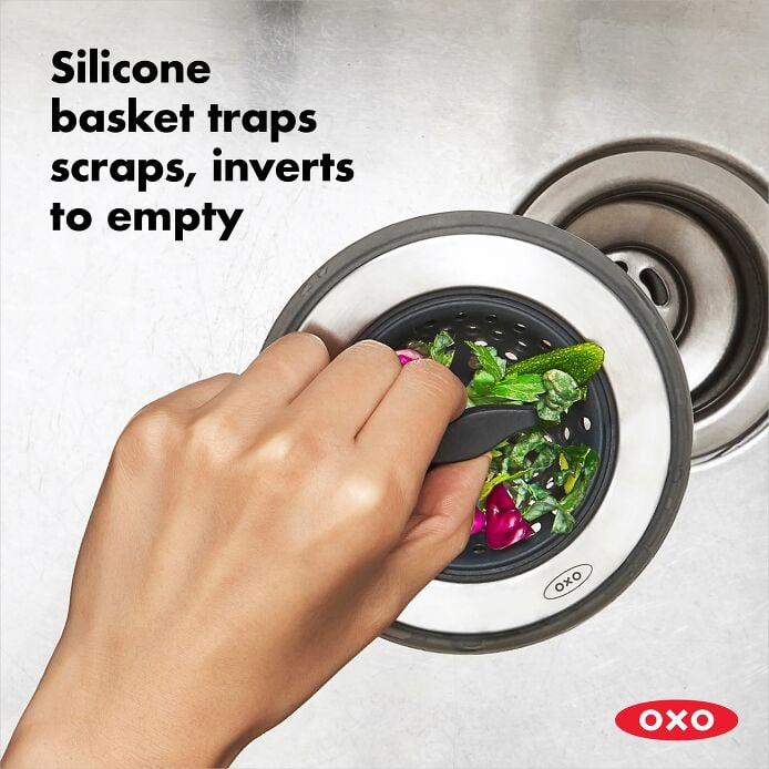 2-in-1 Silicone Sink Strainer with Stopper B9