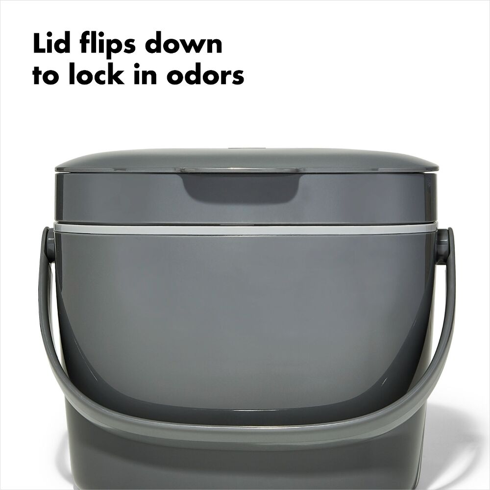 Easy-Clean Compost Bin - 1.75 Gal W7