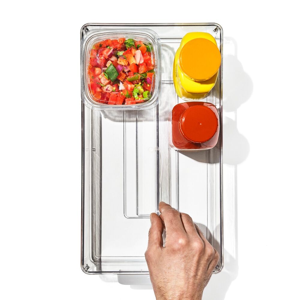Adjustable Refrigerator Storage Bin D3