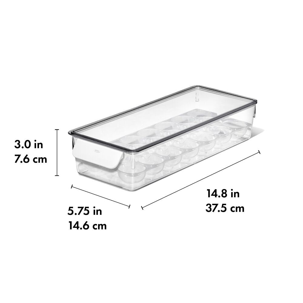 Refrigerator Egg Bin With Removable Tray S7