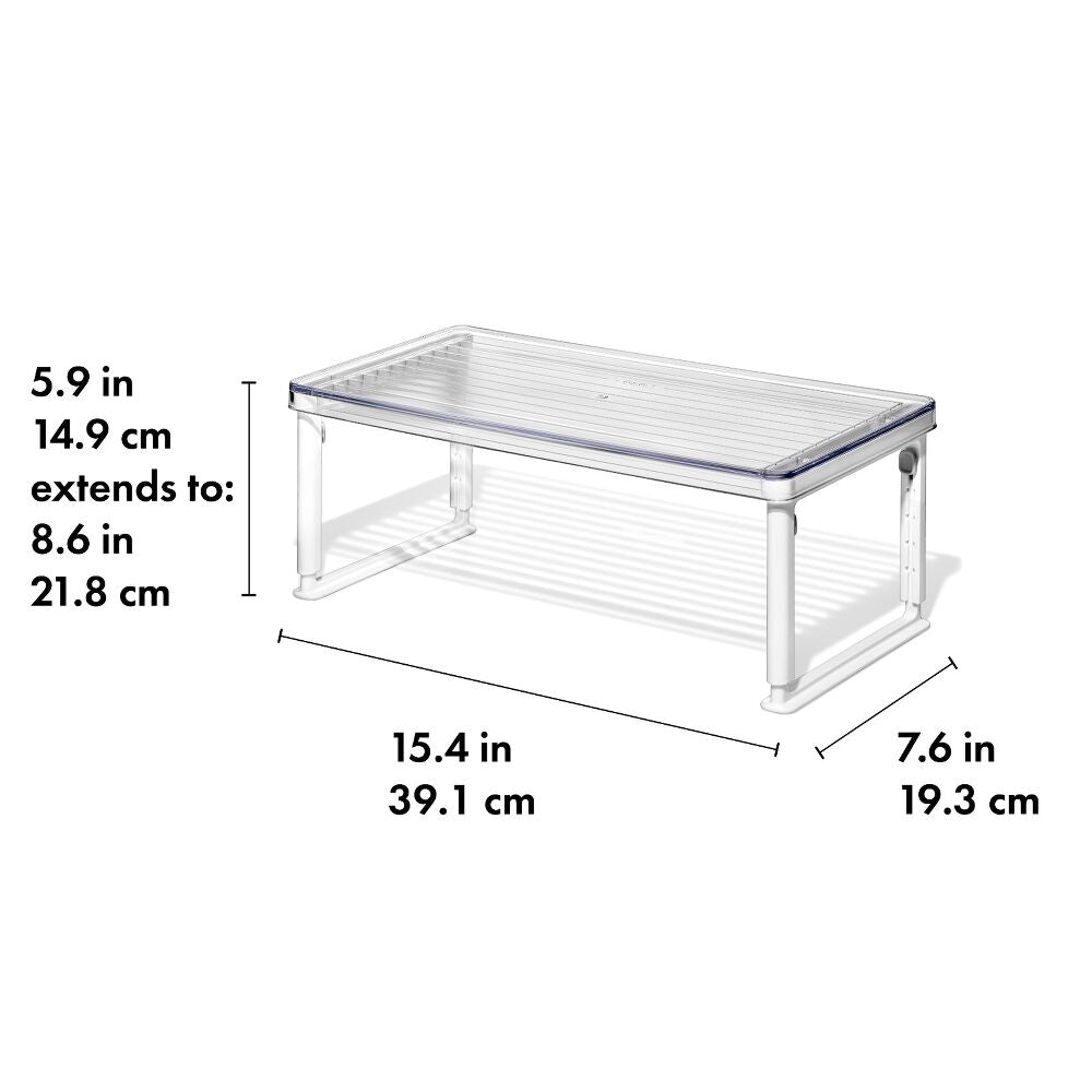 Adjustable Refrigerator Shelf Riser C3