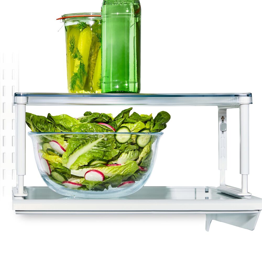 Adjustable Refrigerator Shelf Riser C3