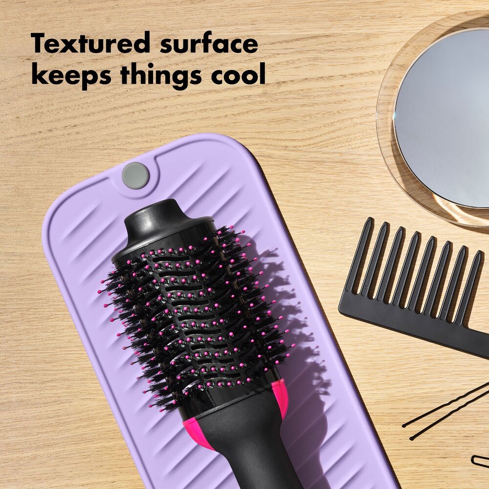 Hot Styling Tool Mat - Lavender K0