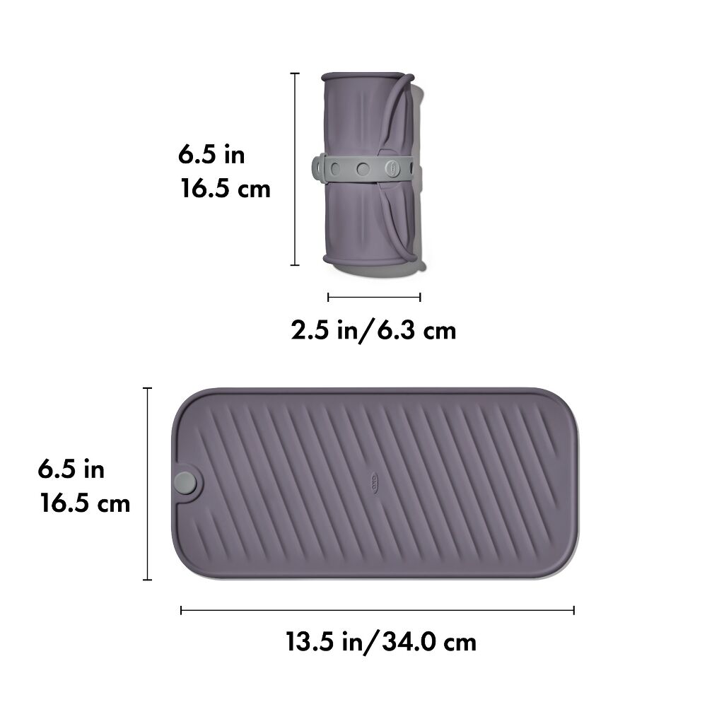 Hot Styling Tool Mat - Gray E6