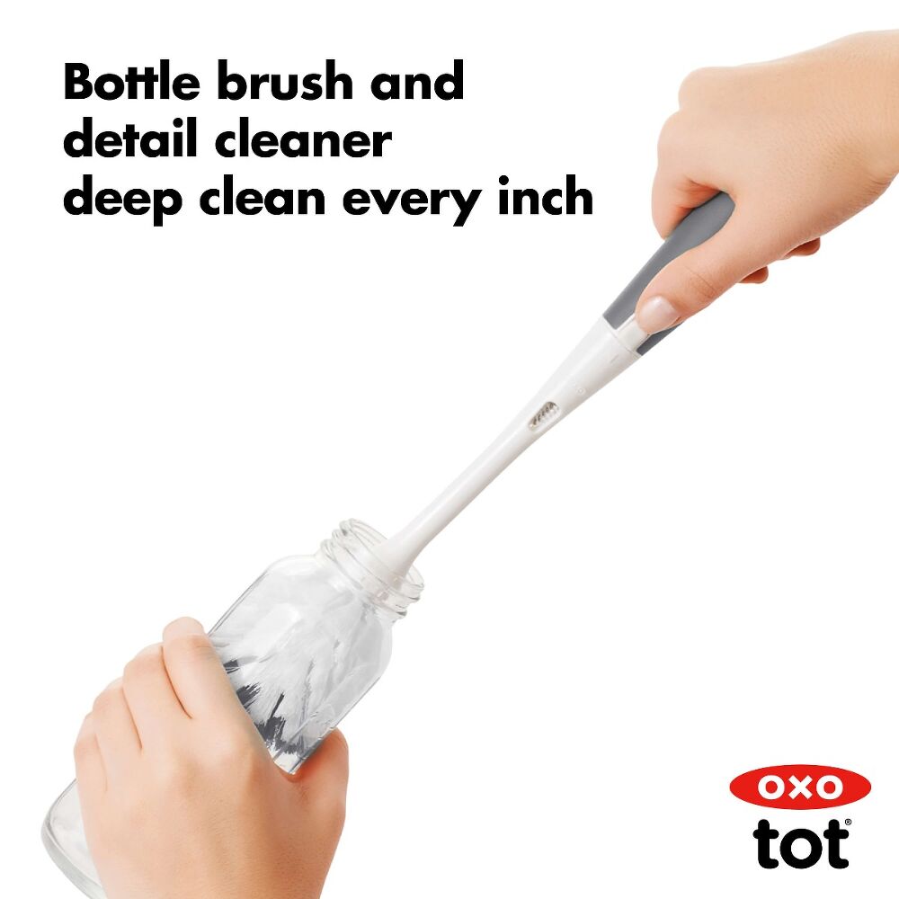 On-the-Go Drying Rack with Bottle Brush L7