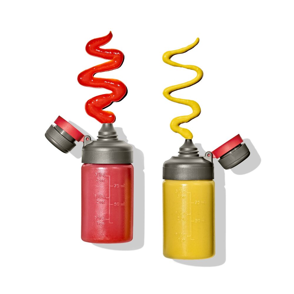Outdoor 7-Piece Spice Shaker & Squeeze Bottle Set N8