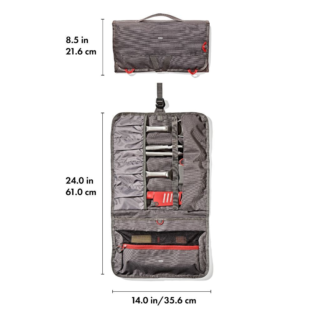 Outdoor Camp Kitchen Tool Roll H9