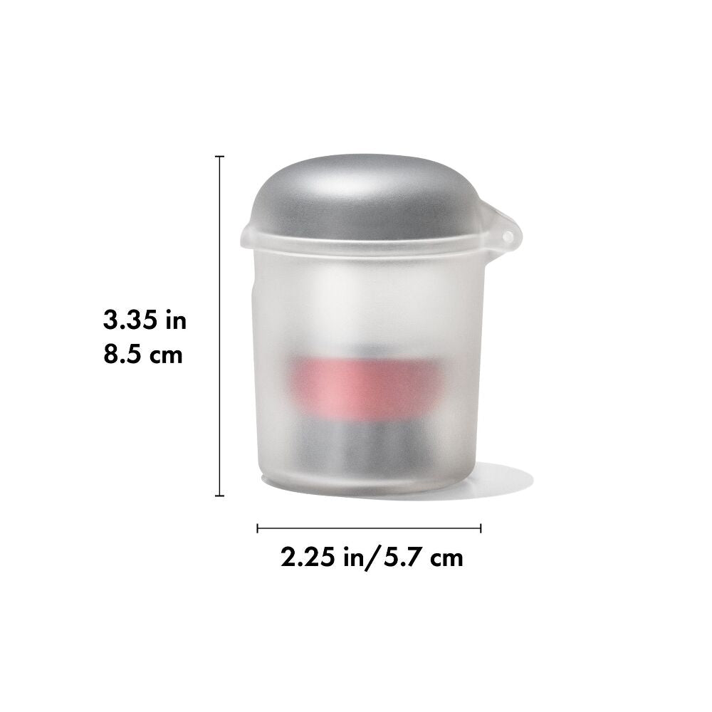 Outdoor Soap Dispensing Dish Brush with Storage Case N4
