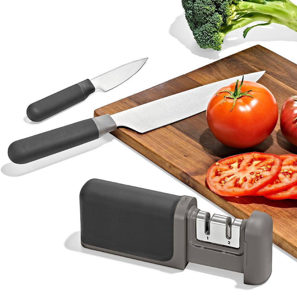 3-Piece Knife & Sharpener Set Q3
