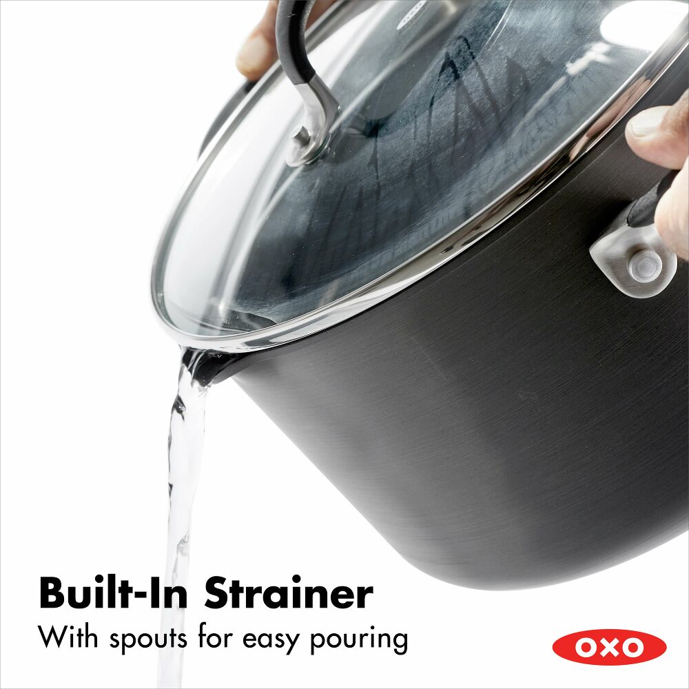 Non-Stick 6-Quart Stock Pot with Lid E2