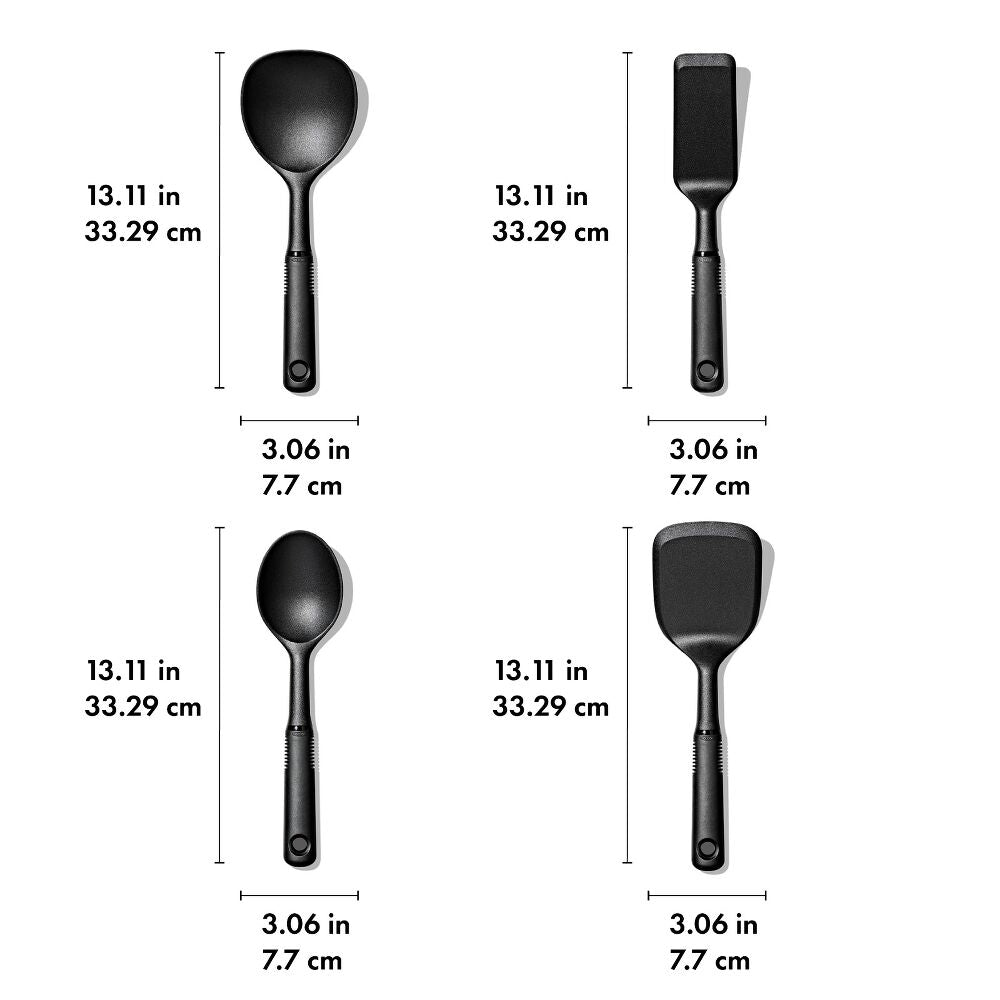 4-Piece Nylon Mini Utensil Set D3