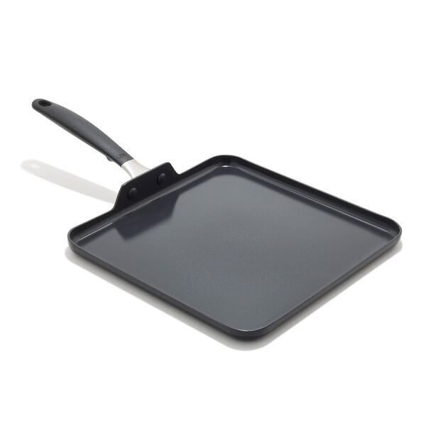 OXO Stainless Steel Everyday 11 in Square Griddle J5