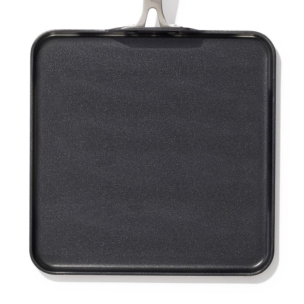 OXO Stainless Steel Everyday 11 in Square Griddle J5